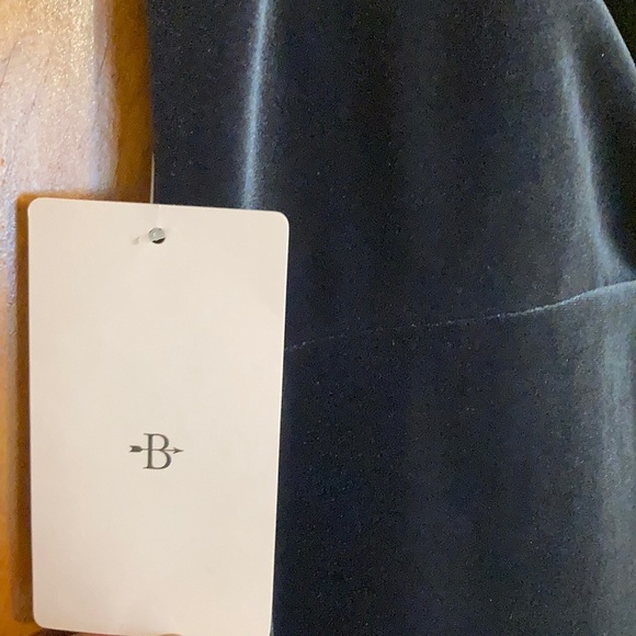 BHLDN Jenny Yoo Sammi Velvet Dress, French Blue, 4 - Picture 6 of 6